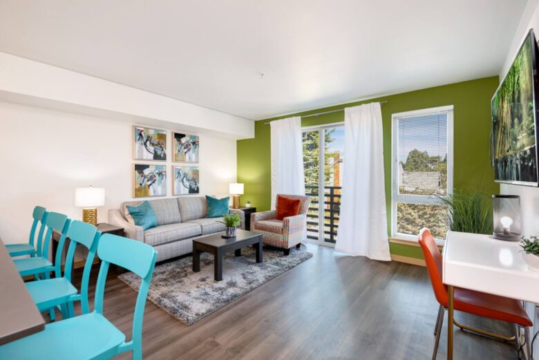 Fully equipped kitchen in Roundtop Rentals corporate housing