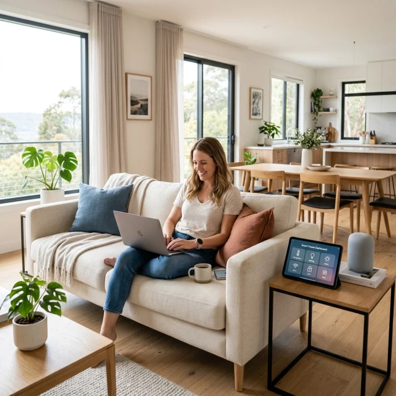 Interior of furnished corporate apartment - Roundtop Rentals Seattle